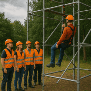Fallsikring, arbeid i høyden