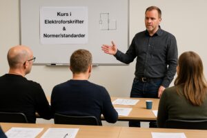 Kurs i Elektroforskrifter & Normer/standarder