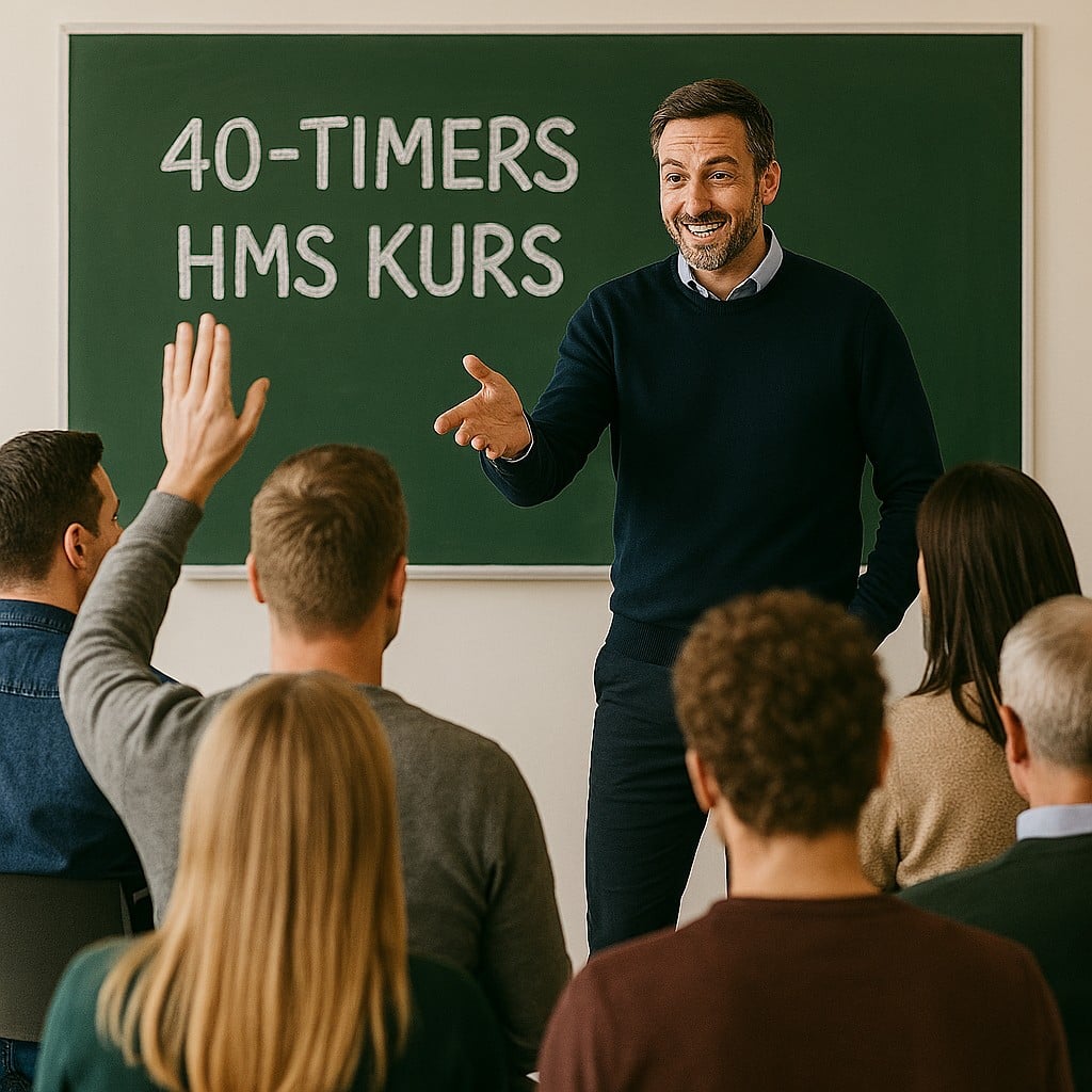 40-timers HSM kurs - Verneombud - AMU