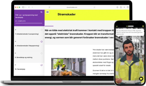 E-læring FSE Lav- og høyspenning med førstehjelp