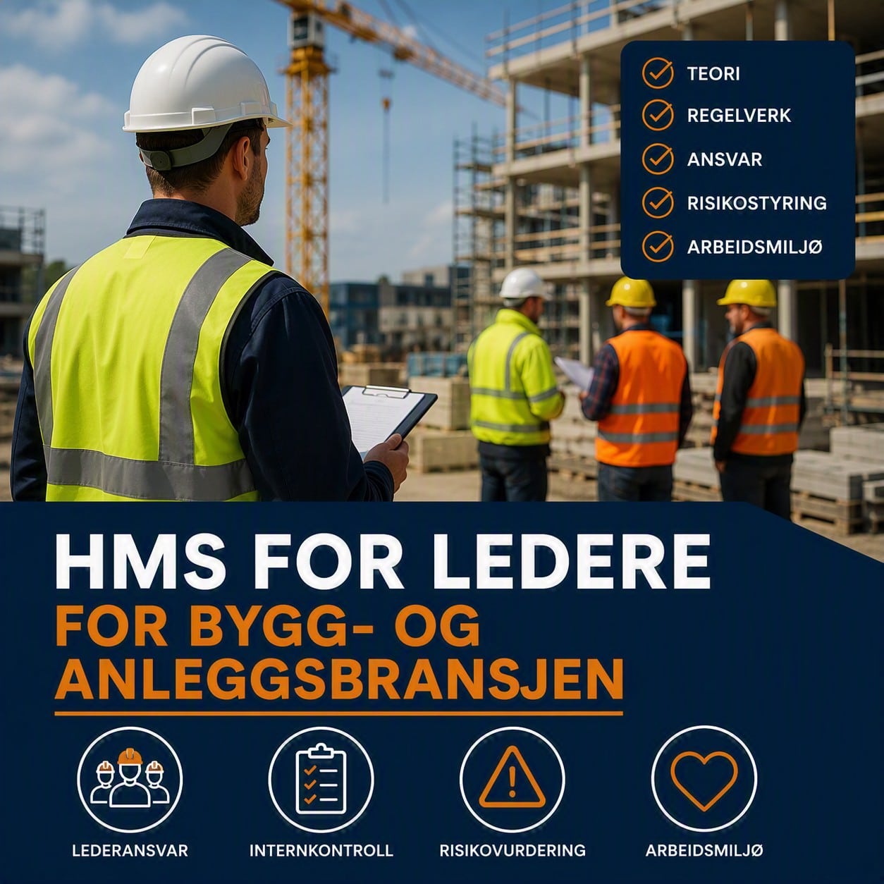 HMS for ledere i bygg- og anleggsbransjen